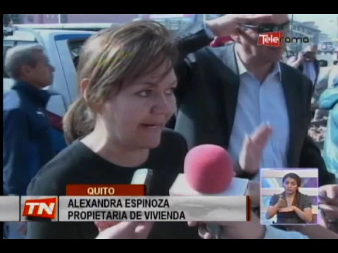 Casa antigua colapsó en el centro histórico de Quito