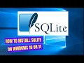 How to Install SQLite On Windows 10 11