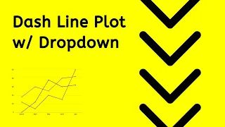 Line Plot Dropdown - Dash Python