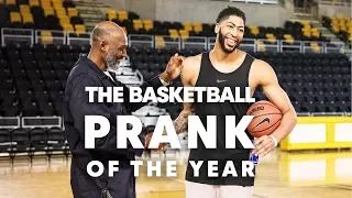 The Mailman Karl Malone Goes Undercover to Prank Anthony Davis