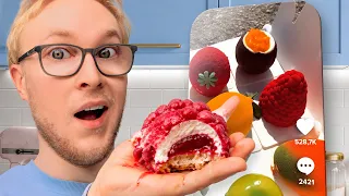 Yritin tehdä TikTokin vaikeimman leivoksen!