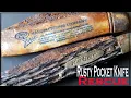 Two Rusty Vintage Pocket Knives Rescue