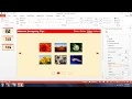 Website Design in PowerPoint Application