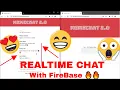 How to MAKE and PUBLISH a Chat website with Firebase using HTML JavaScript