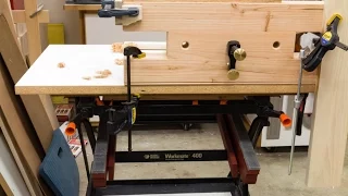 Tricked out Black Decker Workmate and Bench Bull Accessory