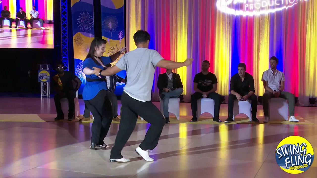 Swing Fling 2019 All Star Jack & Jill Jung Choe & Kristen Shaw