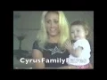 Cyrus family wishing Billy Ray a happy fathers day 2001