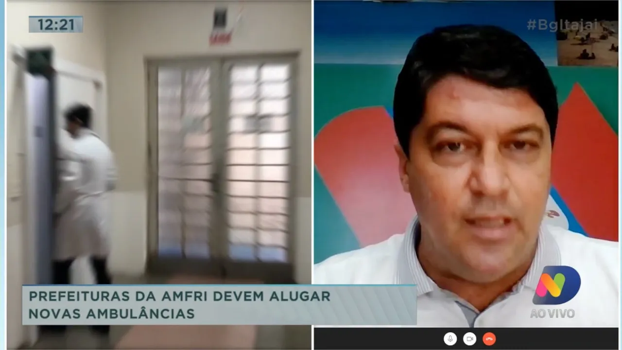 Cidades da Foz do Rio Itajaí vão alugar UTIs móveis para apoio ao SAMU