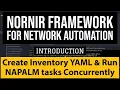 Nornir Network Automation Python Framework Tutorial Create Device Inventory run tasks concurrently