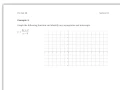 9 1 exploring Rational Functions using Transformations