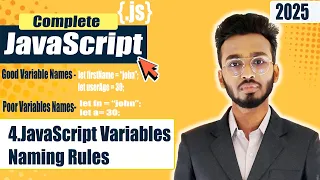 JavaScript Variable Naming Rules Best Practices Quiz basic tutorial for beginners