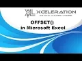 How to use the OFFSET function in Microsoft Excel