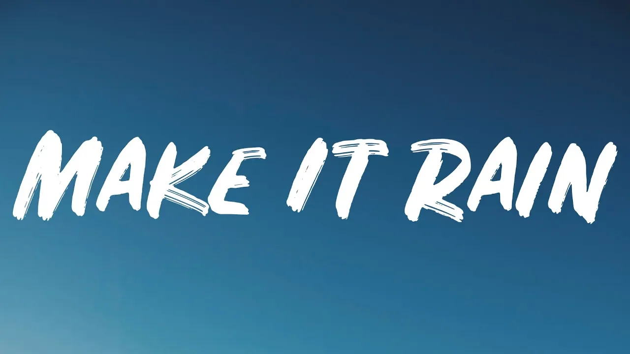 Pop Smoke - Make It Rain (Lyrics) Feat. Rowdy Rebel