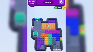 Color Block Jam Level 464 Walkthrough Solution
