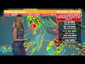 Tropical update Tracking Hurricane Hilary and four tropical waves