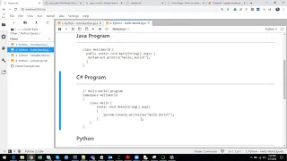 2 Python in Tamil - Hello World