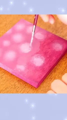 小さなキャンバスアート♡アクリル絵の具♡月と空と綿毛と猫♡イラストメイキング♡Illustration making♡art