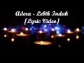 Download Lagu Adera - Lebih Indah [Lyric Video]