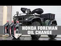 How to Change the Engine Oil Filter on a Honda Foreman 450