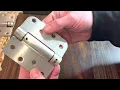 DIY Spring Loaded Door Self Closing Hinge How it Works and How2 Install It-Spring Loaded Hinge