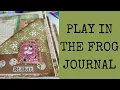 Frankenstein Paper Frog Pockets Building My 1973 Encyclopedia Junk Journal
