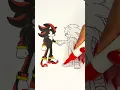 Coloring Sonic Shadow
