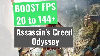 assassin s creed odyssey how to boost fps and performance on any pc 