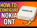 Nokia ONT Configuration