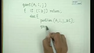 Lec-11 Mergesort And Quicksort