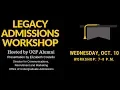 UCF Alumni Legacy Admissions Workshop 2018