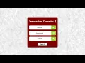 Making a Responsive Temperature Converter Website using HTML CSS and JavaScript