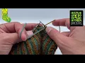 Blip-Free Right-Leaning Single Decrease in Double-Knitted Brioche
