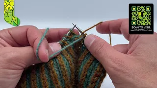 Blip-Free Right-Leaning Single Decrease in Double-Knitted Brioche