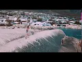 Flying the drone with Sveta Bilyalova amongst the ocean