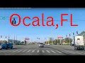Driving to Lowe s and The Home Depot in - Ocala FL 4K