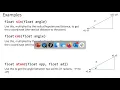 Trig Examples in Processing