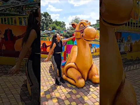 When Maanvi accidentally sat on the swing #youtubeshorts #viralshort