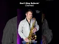 Lagu Don't Stop Believin' (Journey) | Tenor Sax Cover | Tom Fletcher #saxophonecover #shorts