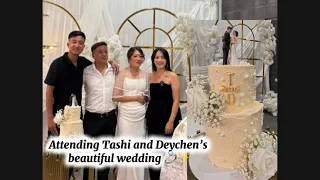 tashi and deychen s beautiful wedding tiktok friends 