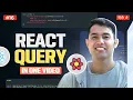 React Query TanStack Full Course Tutorial in One