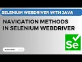 Selenium WebDriver Tutorial How to Automate Browser Navigation in Selenium WebDriver