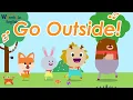 Download Lagu Let's Go Outside! ♫ | Let's Play | Wormhole English Music For Kids