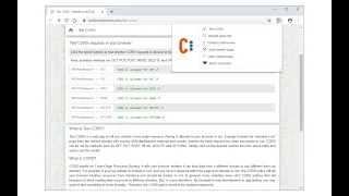 Allow CORS - Browser Extension Review