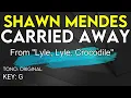 Lagu Shawn Mendes - Carried Away (From the Lyle, Lyle, Crocodile) - Karaoke Instrumental
