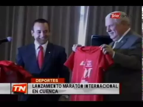 Lanzamiento Maratón internacional en Cuenca