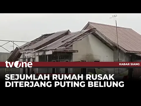 Angin Puting Beliung Rusak 7 Rumah Warga