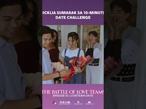 NICKLIA SUMABAK SA 10-MINUTE DATE CHALLENGE 😍💗