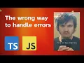 No more try catch with TypeScript JavaScript use the Result pattern instead