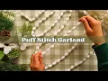 How To Crochet A Puff Stitch Garland