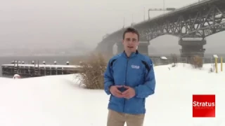 Damien Kelly Reports from Gloucester VA on winter storm
